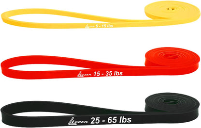 Resistance Bands - Pull Up Bands for Home Gym Fitness, Stretching, Physical Therapy & Training - Includes Instruction