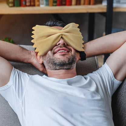 Comfort Food Eye Pillow, for Hold or Cold Use, Lavender Scented, for Relaxation, Meditation, Headache Relief, Fun and Unique Design