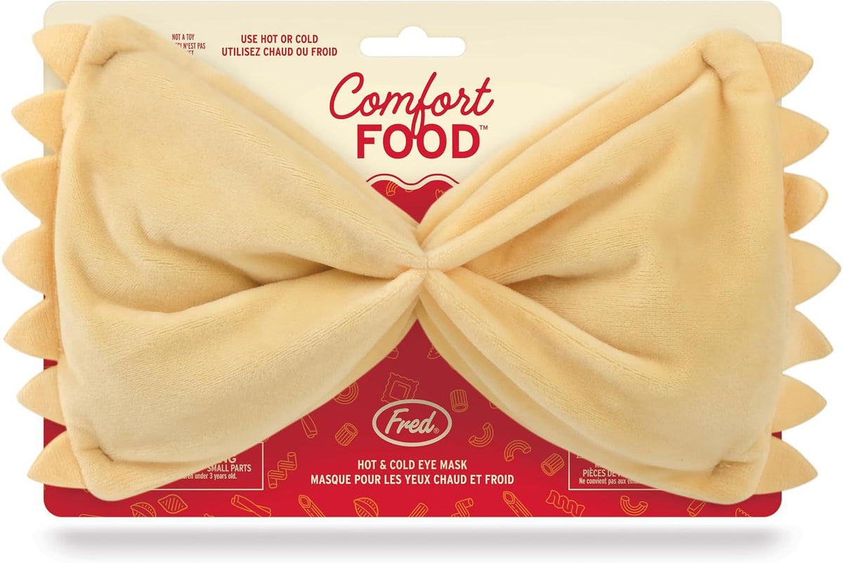 Comfort Food Eye Pillow, for Hold or Cold Use, Lavender Scented, for Relaxation, Meditation, Headache Relief, Fun and Unique Design