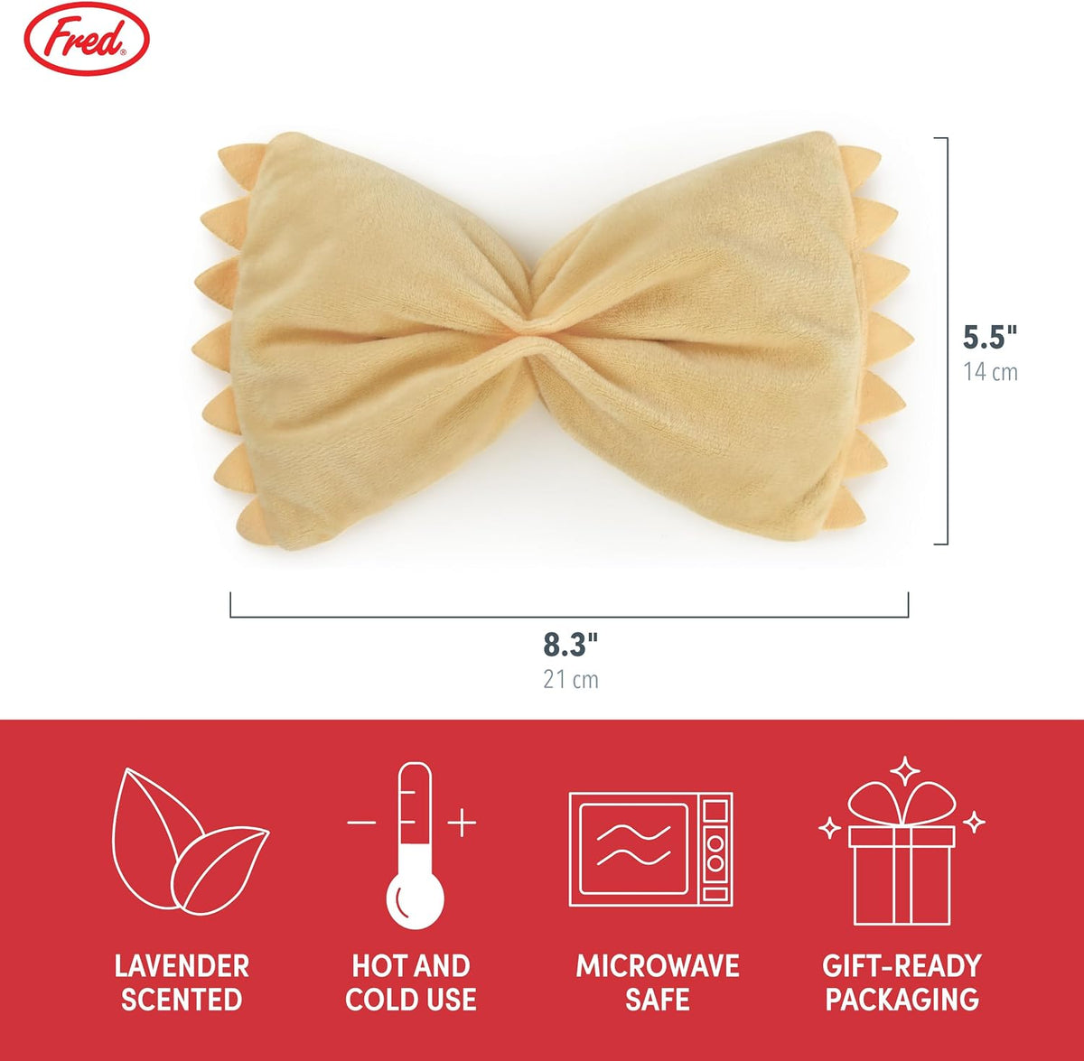 Comfort Food Eye Pillow, for Hold or Cold Use, Lavender Scented, for Relaxation, Meditation, Headache Relief, Fun and Unique Design