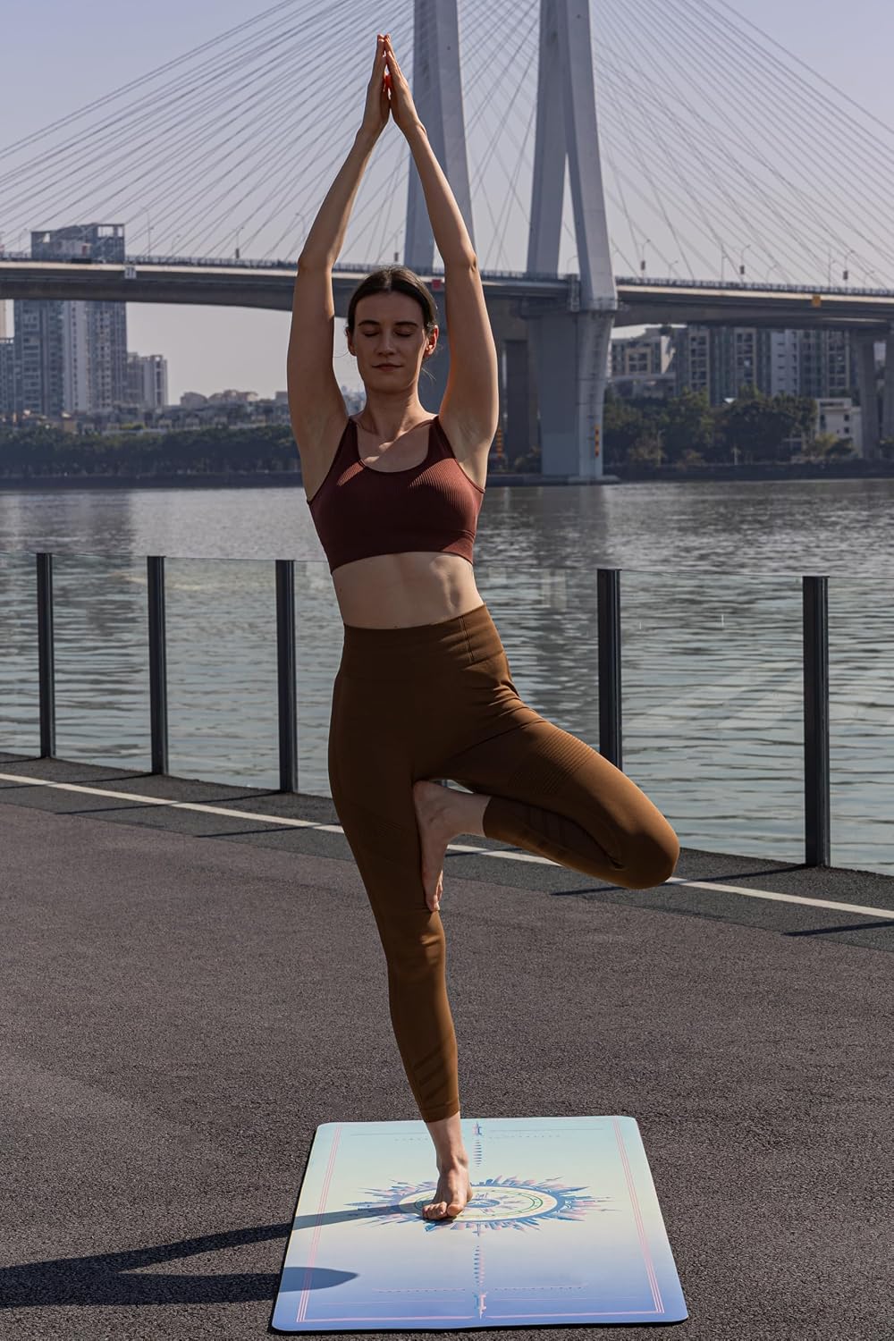 【 】Yoga Mat * Nature Line -- Unique coating technique, Great wear resistance for a longer service life, Vividly printed pattern to protect eyes, Natural rubber base, Strong bounce resilience, Absorb sweat instantly to stay dry, Clean and hygienic.