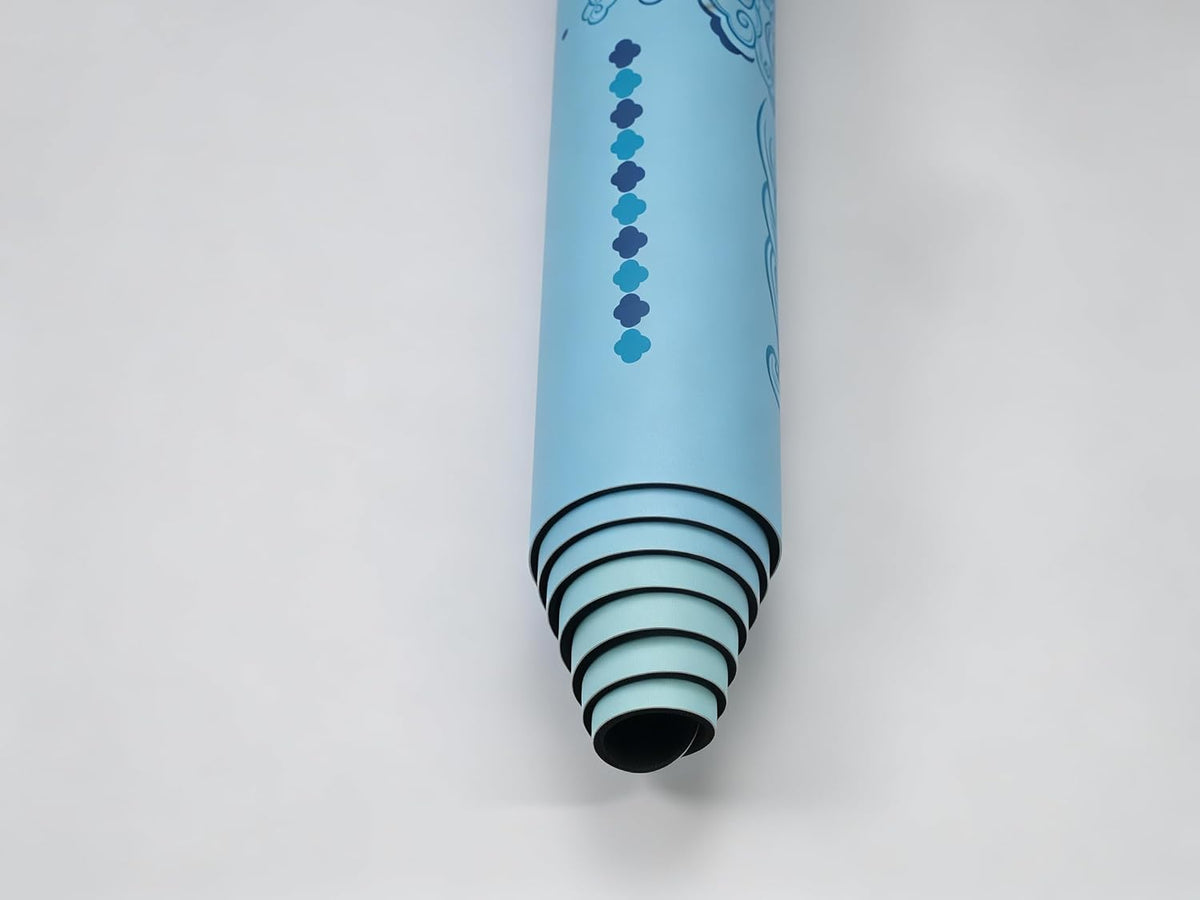 【 】Yoga Mat * Nature Line -- Unique coating technique, Great wear resistance for a longer service life, Vividly printed pattern to protect eyes, Natural rubber base, Strong bounce resilience, Absorb sweat instantly to stay dry, Clean and hygienic.