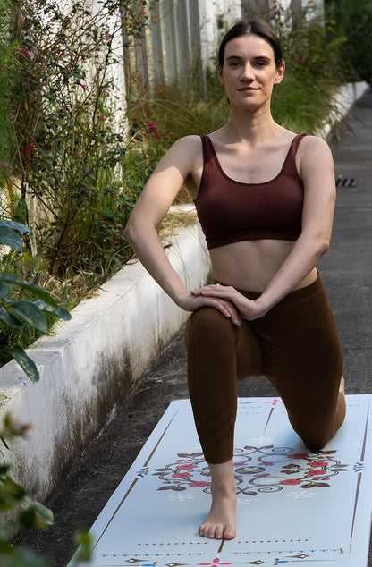 【 】Yoga Mat * Nature Line -- Unique coating technique, Great wear resistance for a longer service life, Vividly printed pattern to protect eyes, Natural rubber base, Strong bounce resilience, Absorb sweat instantly to stay dry, Clean and hygienic.