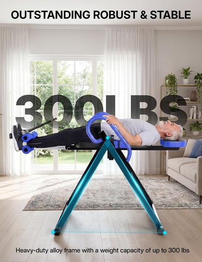 YOLEO Gravity Inversion Table for Back Pain Relief 2026 New Inversion Table
