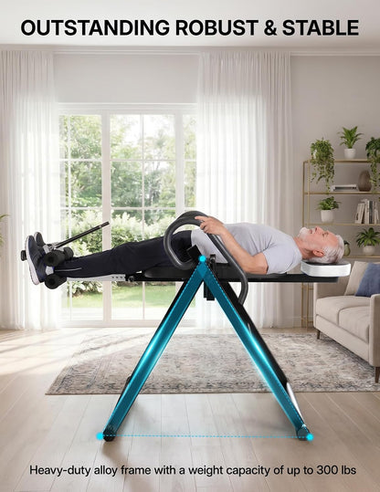YOLEO Gravity Inversion Table for Back Pain Relief 2026 New Inversion Table