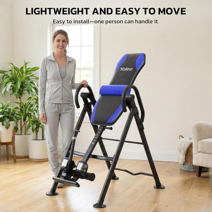 YOLEO Gravity Inversion Table for Back Pain Relief 2026 New Inversion Table