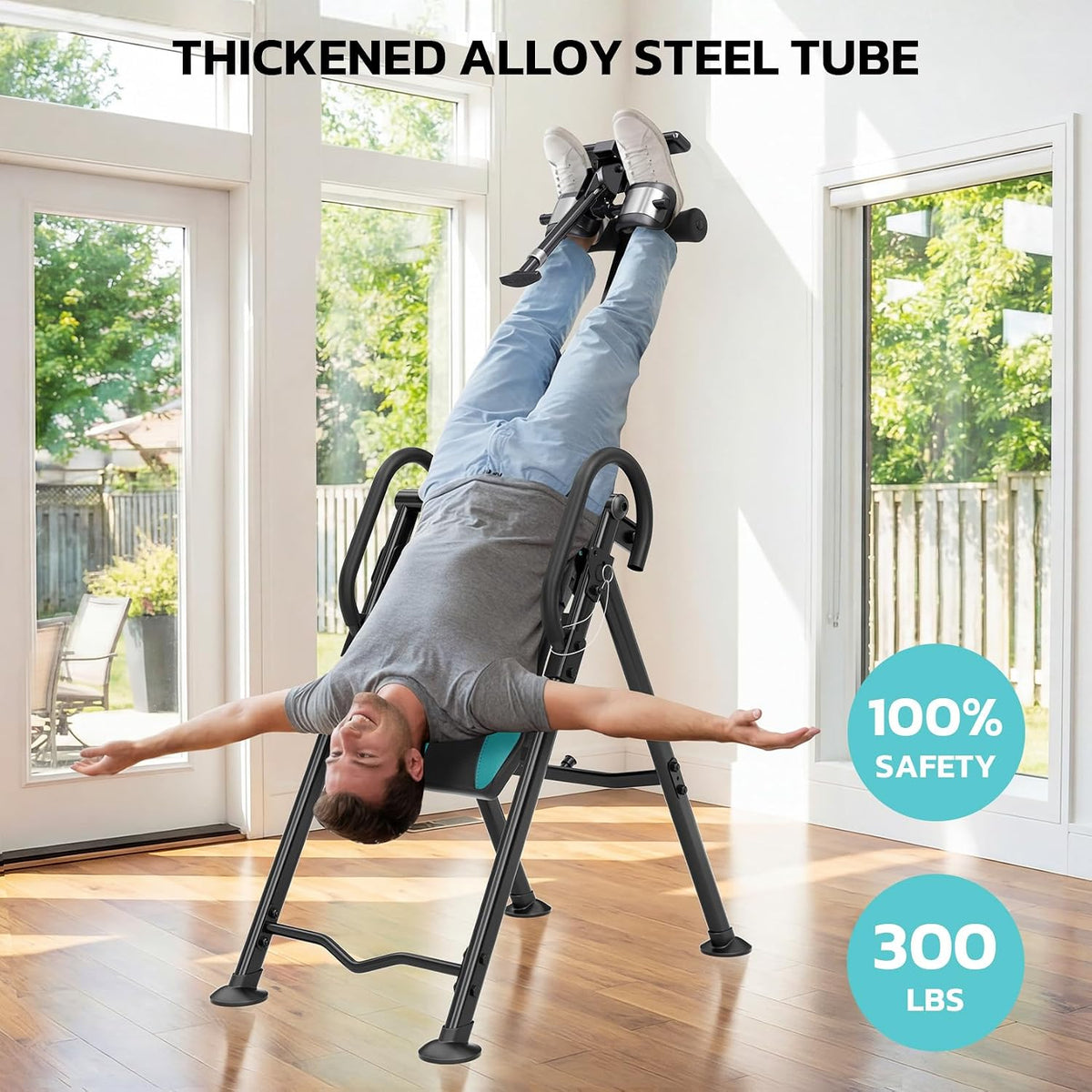 YOLEO Gravity Inversion Table for Back Pain Relief 2026 New Inversion Table