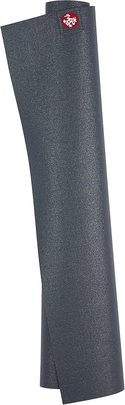 eKO SuperLite Yoga Mat - 1.5mm Natural Rubber | Foldable & Travel Friendly | Soft Textured Surface | Eco-friendly