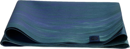 eKO SuperLite Yoga Mat - 1.5mm Natural Rubber | Foldable & Travel Friendly | Soft Textured Surface | Eco-friendly