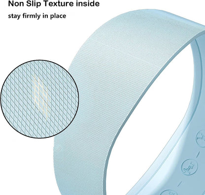 Silicone Booty Bands for Legs and Glute, Non Slip Extra Wide Thick Resistance Loop Bands, Mini Exercise Bands Set of 3, Workout Bands for Hip, Thigh, Pilates, Squat, Gym, Fitness for Women and Men