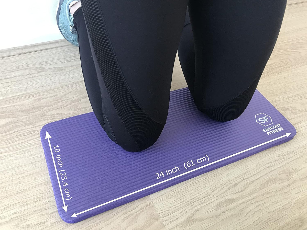 Yoga Knee Pad 0.6 inch Thick Pilates Yoga Knee Pad Cushion your knees Also support Elbows Forearms