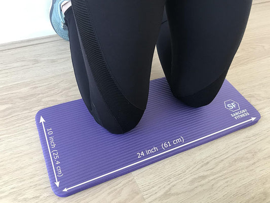 Yoga Knee Pad 0.6 inch Thick Pilates Yoga Knee Pad Cushion your knees Also support Elbows Forearms