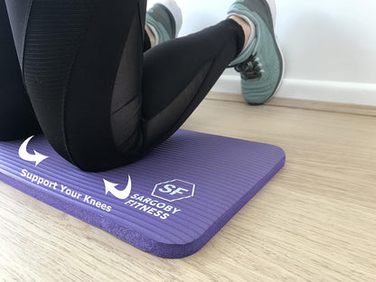Yoga Knee Pad 0.6 inch Thick Pilates Yoga Knee Pad Cushion your knees Also support Elbows Forearms