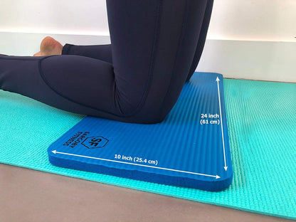 Yoga Knee Pad 0.6 inch Thick Pilates Yoga Knee Pad Cushion your knees Also support Elbows Forearms