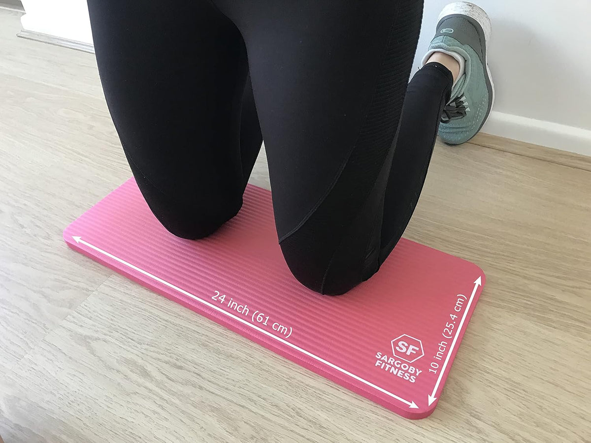 Yoga Knee Pad 0.6 inch Thick Pilates Yoga Knee Pad Cushion your knees Also support Elbows Forearms