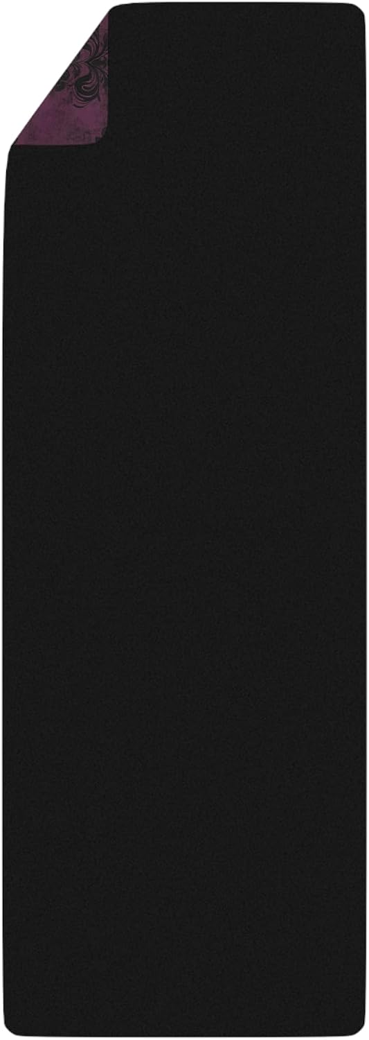 Gothic Skull Yoga Mat Unique Fitness, Perfect for Yoga Lovers, Halloween, Home Decor, Gothic