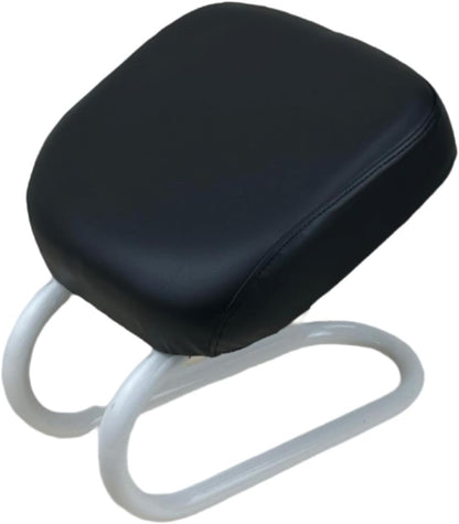 Meditation Bench, Adjustable Height Kneeling Stool with Thick Cushion, Deep Red Seiza Chair for Yoga Zen Prayer Practice
