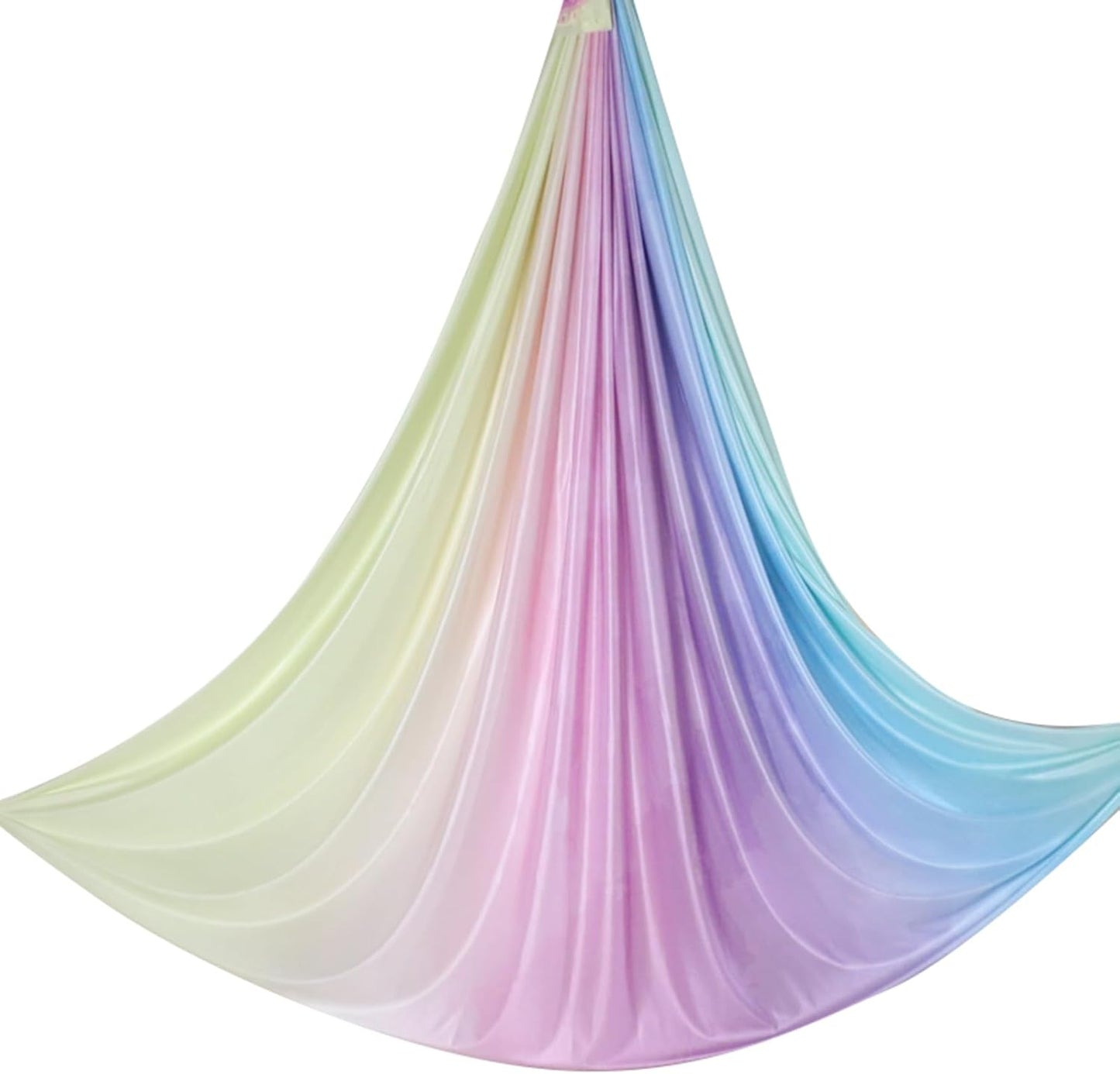 6.5 Yards / 6m Aerial Yoga Hammock Fabric Gradient Aerial Silks Yoga Swing Fitness Stretch Belt for Gym and Indoor Home Studio
