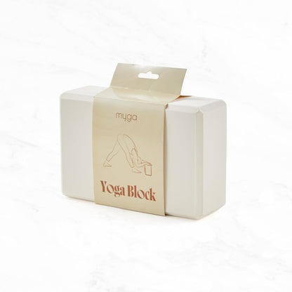 MYGA Yoga Block,Lightweight EVA Foam Yoga Brick,High Density Non-Slip Block for Yoga Poses, Pilates, Balance and Flexibility