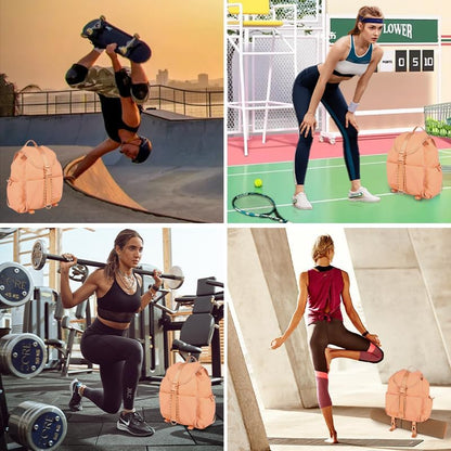 EKE Gym Yoga Tennis Backpack Sport Gift Versatile for Travel Commuting Swim Skateboard Badminton Casual Waterproof Women Men