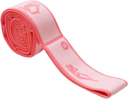 9 Loops Elastic Yoga Strap - Adjustable Stretching Band for Physical Therapy, Dance, Pilates & Gymnastics, Multi-Loop Exercise Band for Flexibility, Home Workout