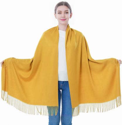 Pashmina Scarf and Shawl - Soft Women Pashminas Wrap for Wedding Evening Party dresses