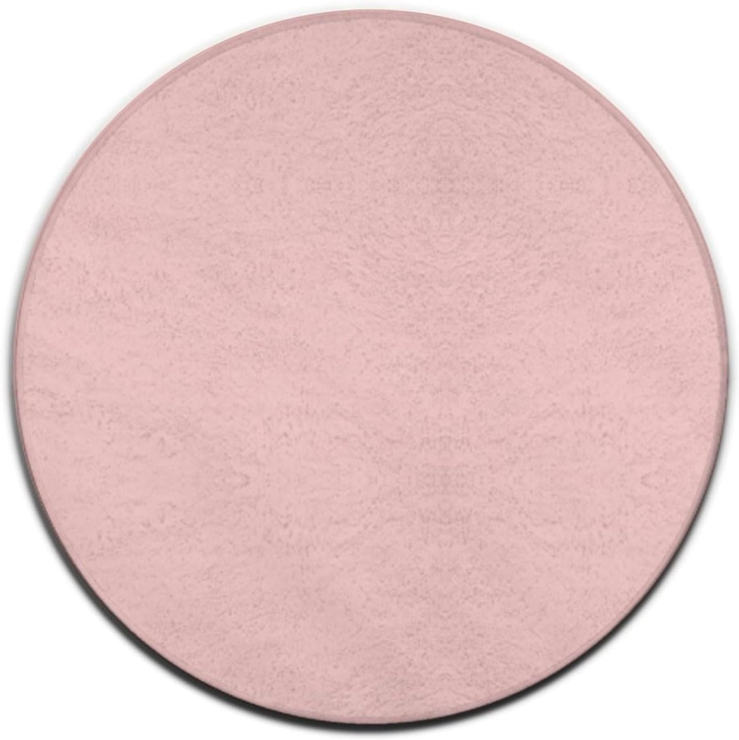 Room Sofa Yoga Soft Round Carpet, Modern Round Area Rug, Non Slip Machine Washable Kitchen Office Circle Rug Purple, 36inch