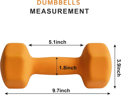 Balelinko Home Gym Equipment Workouts Strength Training Weight Loss Pilates Weights Yoga Sets Weights for Women, Men, Seniors and Youth