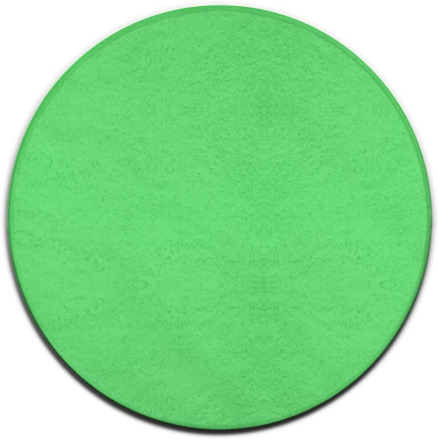 Machine Washable Modern Round Area Rug, Room Sofa Yoga Soft Round Carpet, Home Decor Non Slip Kitchen Office Circle Rug Grey, 24inch