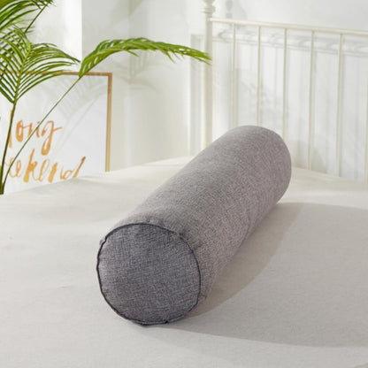 Ipetboom Yoga Bolster Pillow: Rectangular Yoga Bolster Cushion Meditation Cushion Cotton Footrest Pillow Support for Women Lovers Sitting On Floor