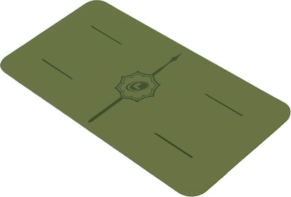 Liforme Yoga Pad - Patented Alignment System, Warrior-like Grip, Non-slip, Eco-friendly, 4.2mm Thick Pad for Knee, Elbow and Hand Support