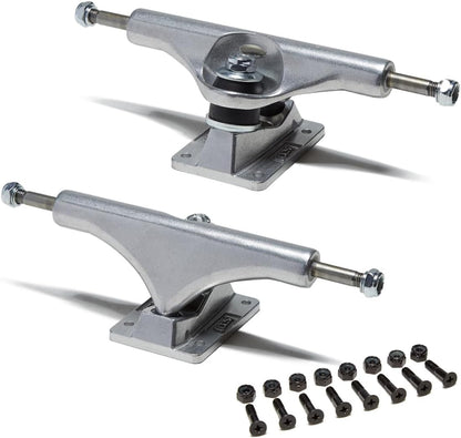 [CCS] Skateboard Trucks - 109mm, 129mm, 139mm, 144mm, 149mm, 169mm Black/Raw W/1" Mounting Hardware