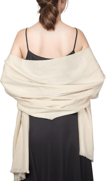 Shawl Wraps for Women Pashmina Shawls and Wraps for Evening Dresses Large Soft Scarf Winter Scarf Wedding Shawl…