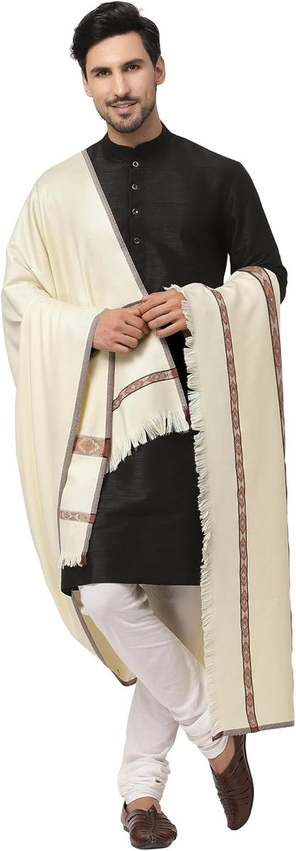 Weavers Villa Meditation Shawl/Wrap, Oversize Scarf or Stole. Unisex