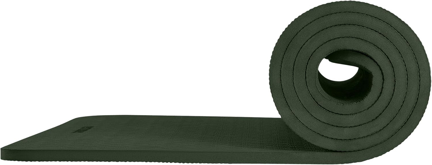 Retrospec Zuma Yoga Mat | 1/2 Inch Thick Non Slip Workout Mat | TPE Exercise Mat for Yoga, Pilates & Stretching | 72x24in