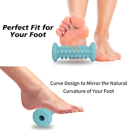 Plantar Fasciitis Relief,Foot Roller Massager,Massage Lacrosse Ball,Spiky Ball Therapy Set for Relieve Plantar Fasciitis,Foot Arch and Heel Pain,Neuropathy Pain Relief Feet,Deep Tissue Muscle Massage