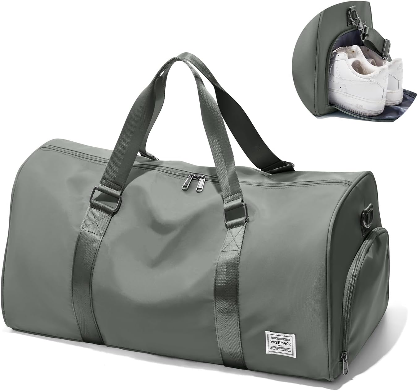 Gym Bag Womens Mens with Shoes Compartment and Wet Pocket Travel Duffel Bag for Women for Plane Sport Gym Tote Bags Swimming Yoga Waterproof Weekend Overnight Carry on Bag Hospital Holdalls - Colors A