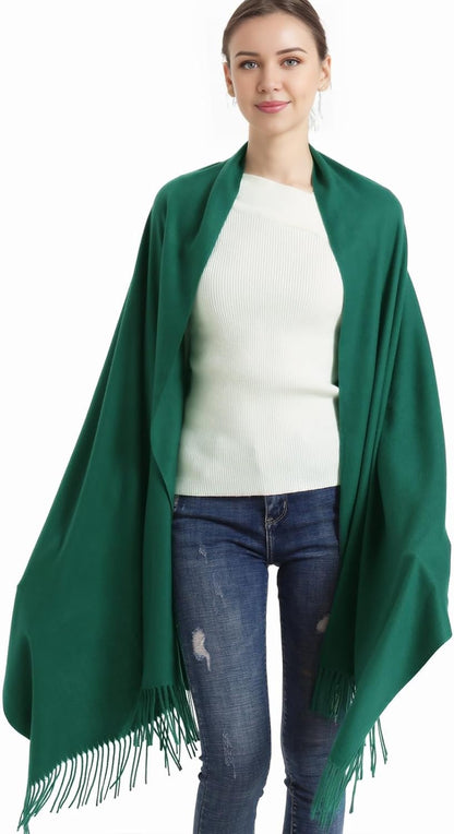 Pashmina Scarf and Shawl - Soft Women Pashminas Wrap for Wedding Evening Party dresses