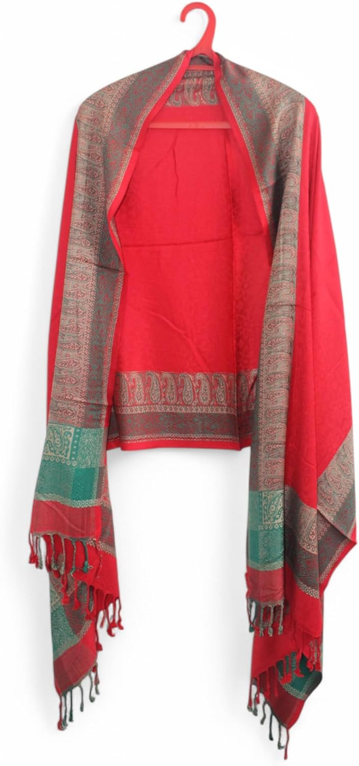 Handloom Wool Meditation Shawl, Oversized Wrap Throw, Gift for Men and Women