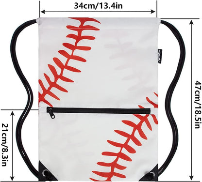 HOLYLUCK Drawstring Backpack Bag Sport Gym Sackpack - Colors A
