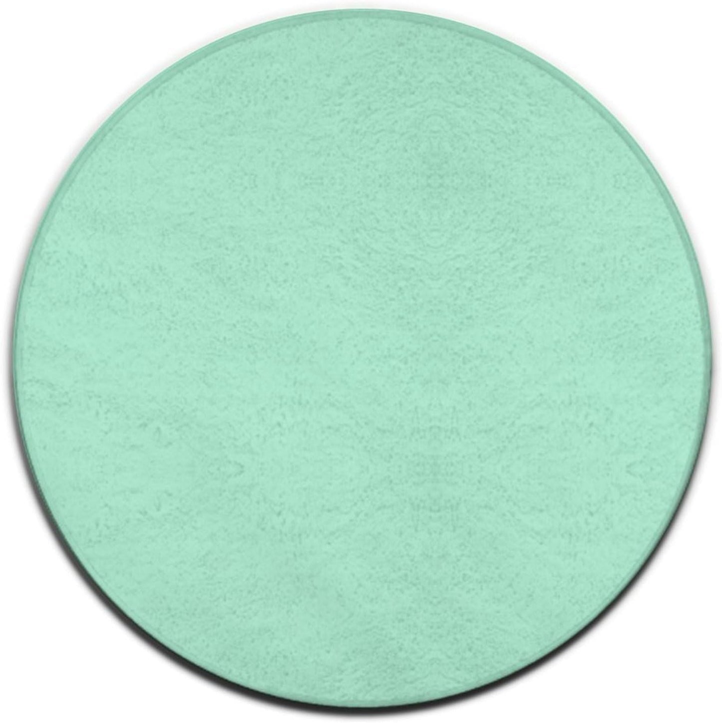 Room Sofa Yoga Soft Round Carpet, Modern Round Area Rug, Non Slip Machine Washable Kitchen Office Circle Rug Purple, 36inch