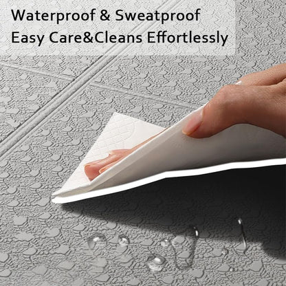 Foldable Yoga Mat & Travel Exercise Pad - Waterproof TPE Outdoor Mat for Hiking, Beach, and Picnics - Portable, Non-Slip Floor Mat for Yoga on the Go Camping Mat
