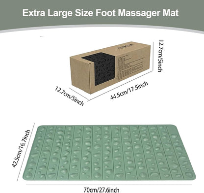 Portable Feet Acupressure Mat, Foldable Foot Massager Mat, Pressure Point Massage Pad, Anti Fatigue Office Standing Desk Pad, Stand Up Pad, Relieve Foot Pain
