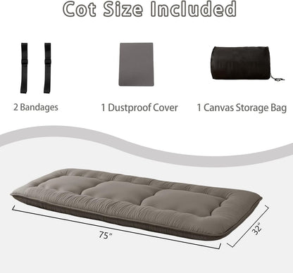 MAXYOYO Bohemian Retro Mattress Boho Floral Japanese Futon Mattress Tatami Floor Mat Foldable Portable Camping, Sleeping Pad, Lounger Couch Bed Full Size