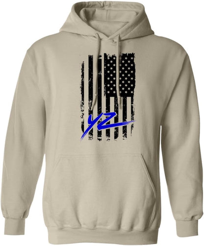 WR YZ American Flag USA Pullover Hoodie