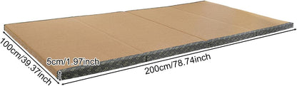 Traditional Tatami Mattress,40"x78" Collapsible Floor Meditation Mat,Natural Coconut Fiber Sleeping Futon for Beds Meditation Spaces Yoga Meditation Rooms
