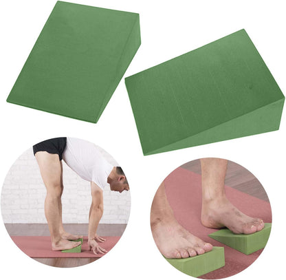 Yoga Foams Wedges Block Slants Board Calf Stretcher Inclines Board Squats Block Foot Exercise Part Easy to Use Yoga Foams