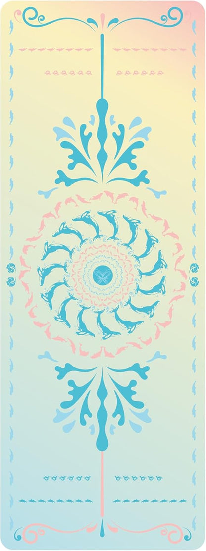 【BulgurYe】 Yoga Mat * Beast Line -- Unique coating technique, Great wear resistance for a long service life, Vividly printed pattern, Natural rubber base, Strong bounce resilience, Absorb sweat instantly to stay dry, Clean and hygienic.