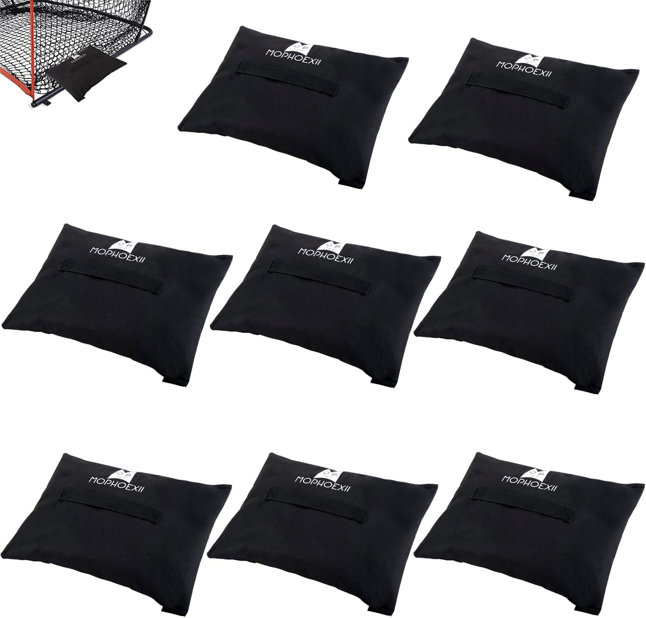 Sports Net Sandbags,All Sport Sandbags for Baseball Nets, Soccer Goals, Golf Nets, Football Nets, Hockey Nets,Weighted Anchor Bags