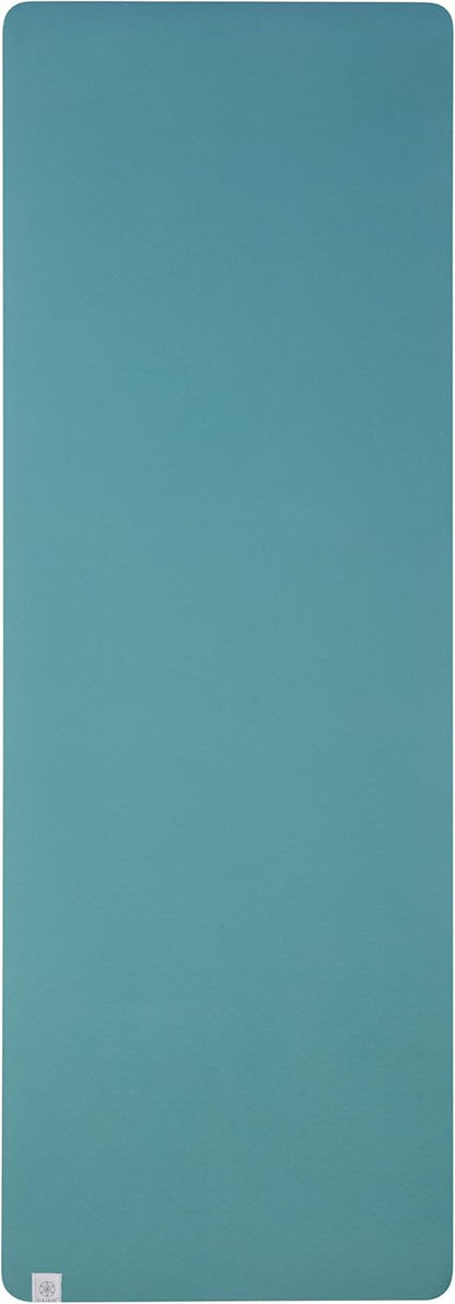 Gaiam TPE Yoga Mat — 6mm Thick, Dual-Texture Non-Slip Surface, Sweat-Resistant & Eco-Friendly | Hot Yoga, Pilates & Floor Workouts | 68" x 24"